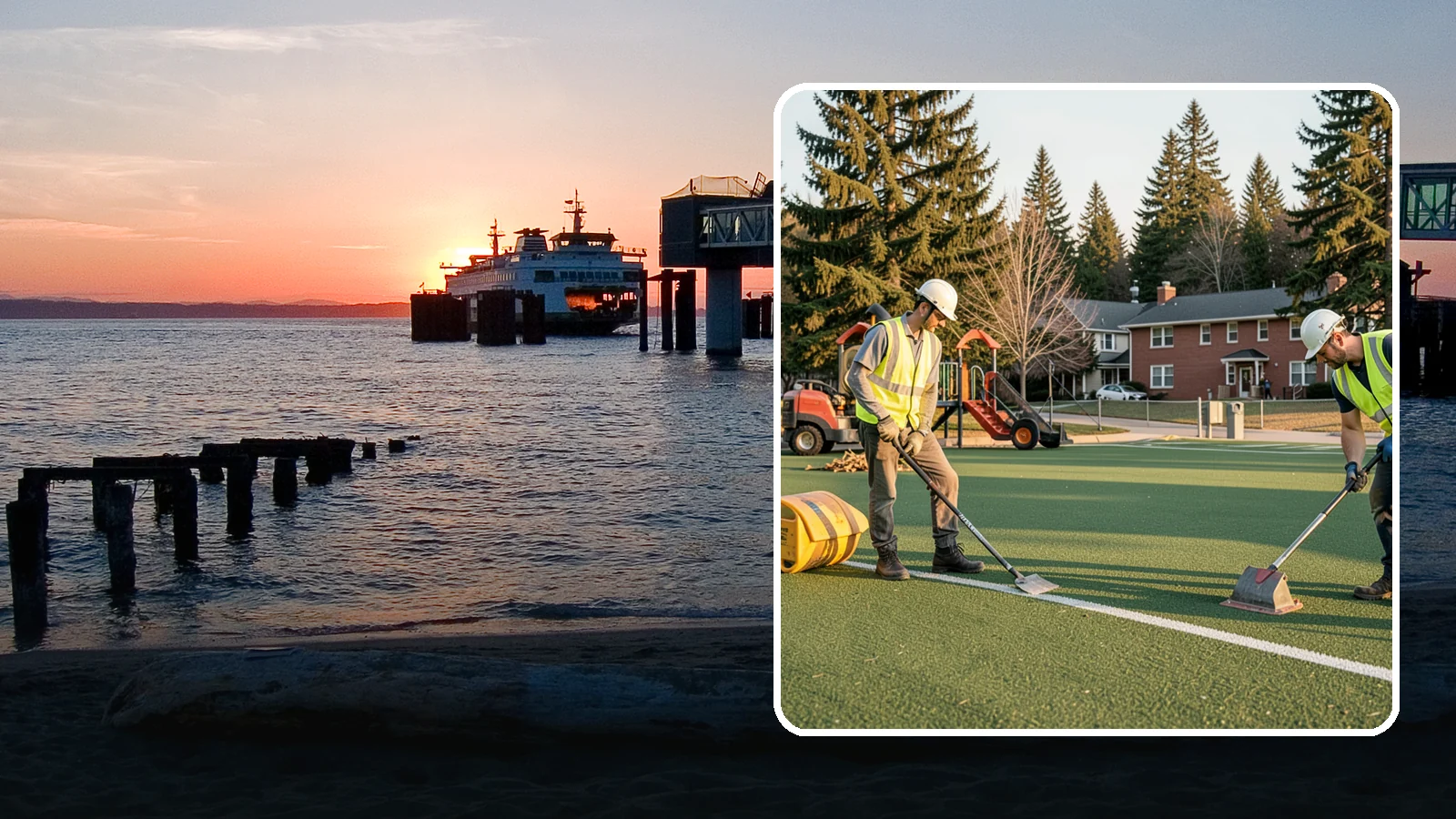 Turf Field Maintenance in Edmonds, Snohomish County, WA - Scheduled maintenance of synthetic turf fields to protect safety performance and manufacturer warranty.