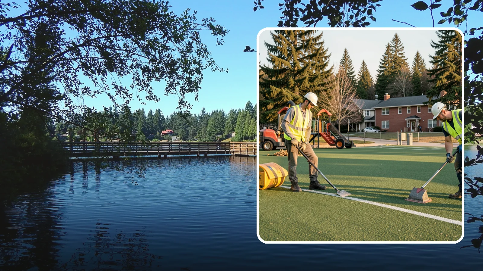 Turf Field Maintenance in Federal Way, King County, WA - Scheduled maintenance of synthetic turf fields to protect safety performance and manufacturer warranty.
