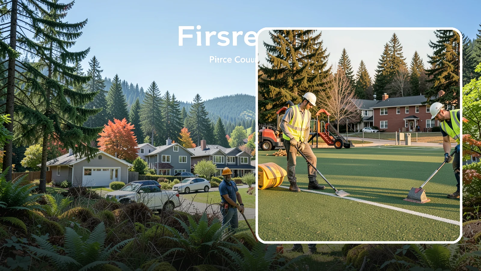 Turf Field Maintenance in Fircrest, Pierce County, WA - Scheduled maintenance of synthetic turf fields to protect safety performance and manufacturer warranty.