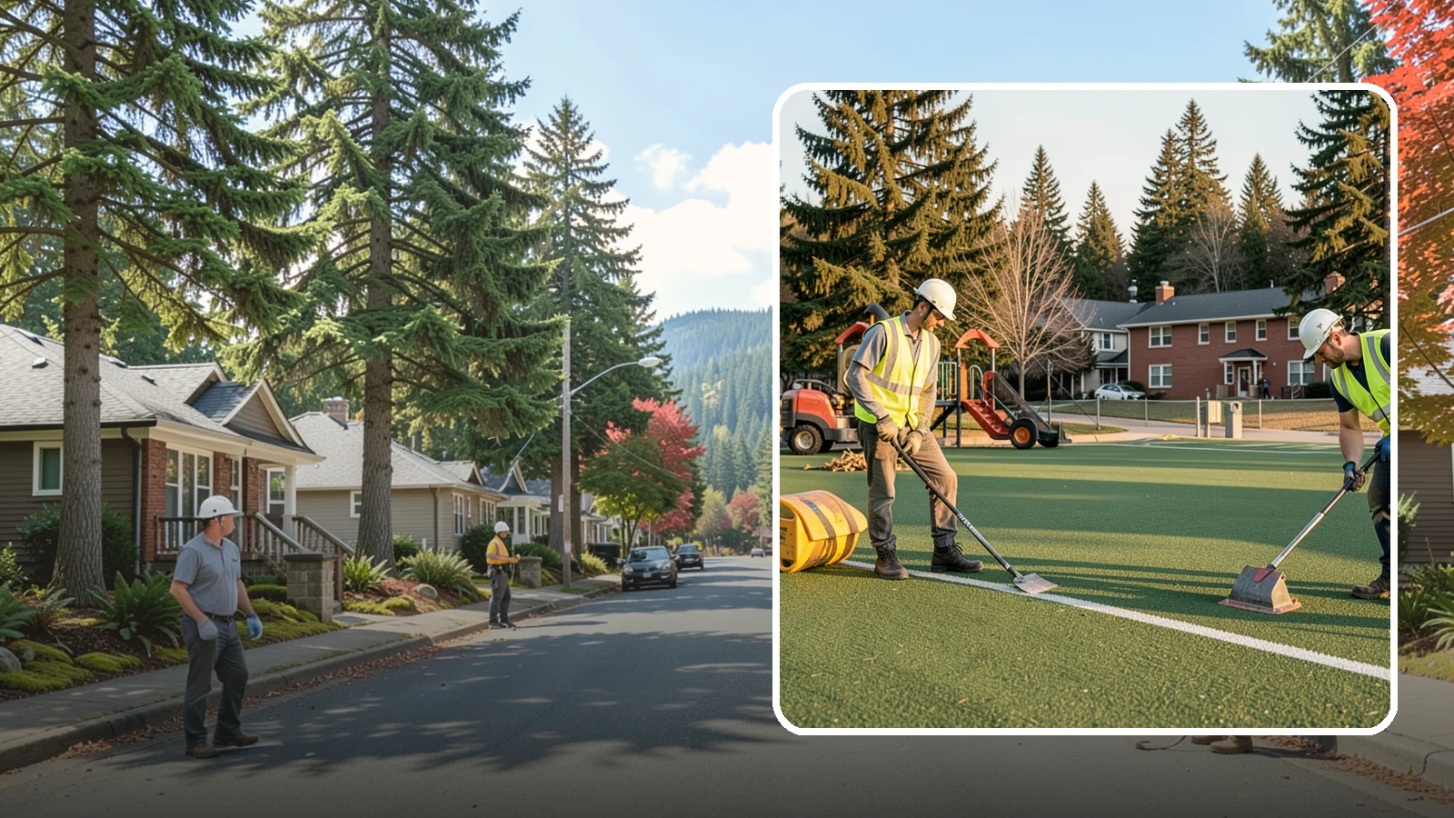 Turf Field Maintenance in Hunts Point, King County, WA - Scheduled maintenance of synthetic turf fields to protect safety performance and manufacturer warranty.