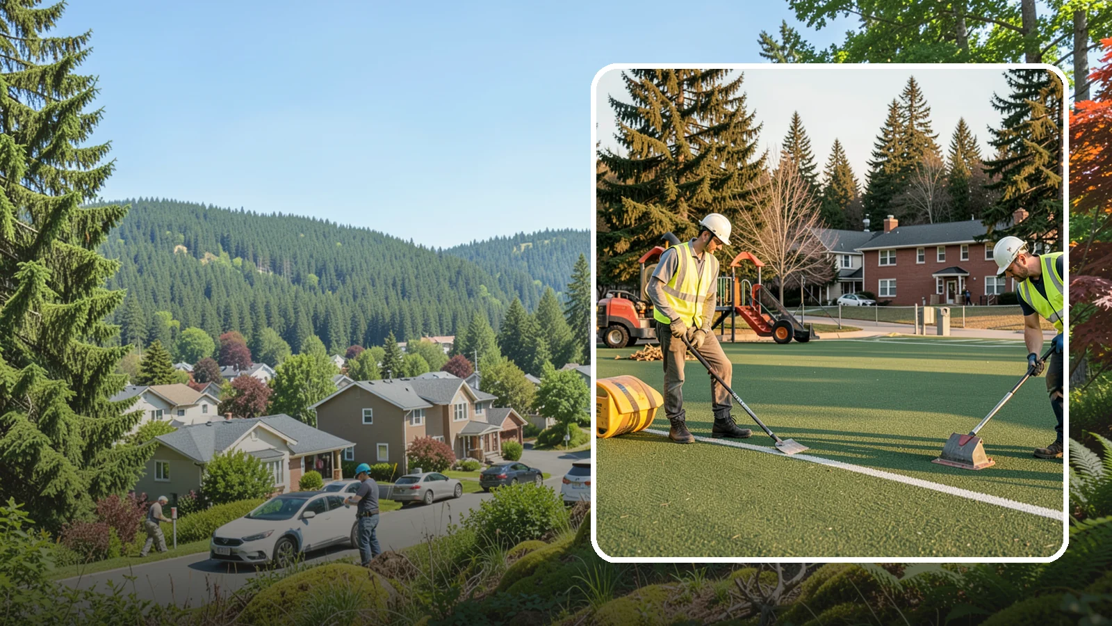 Turf Field Maintenance in Index, Snohomish County, WA - Scheduled maintenance of synthetic turf fields to protect safety performance and manufacturer warranty.
