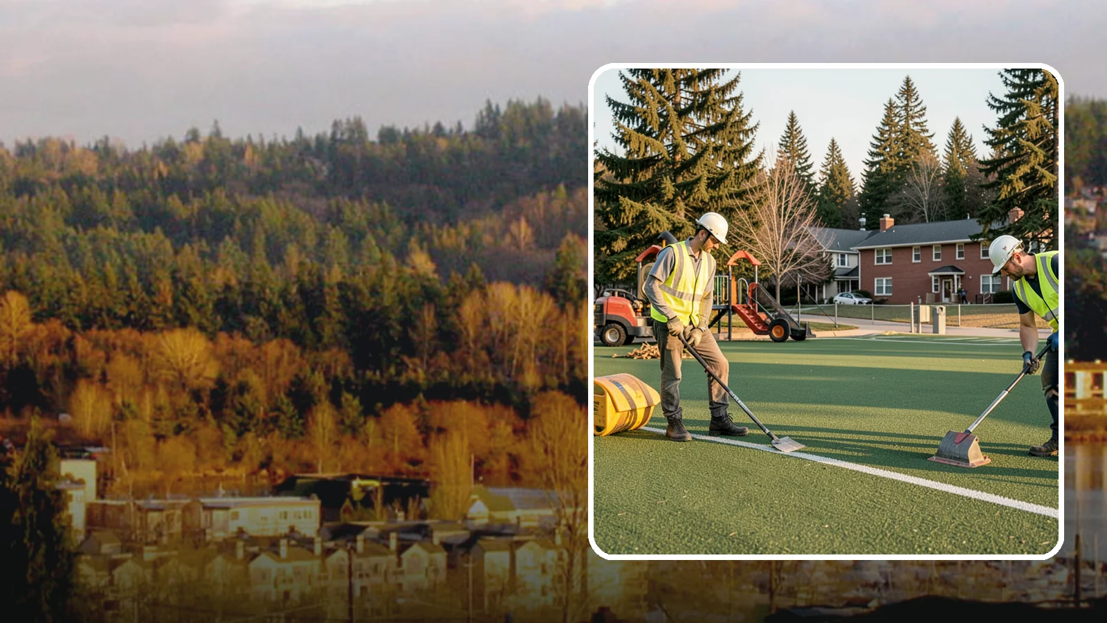 Turf Field Maintenance in Kenmore, King County, WA - Scheduled maintenance of synthetic turf fields to protect safety performance and manufacturer warranty.