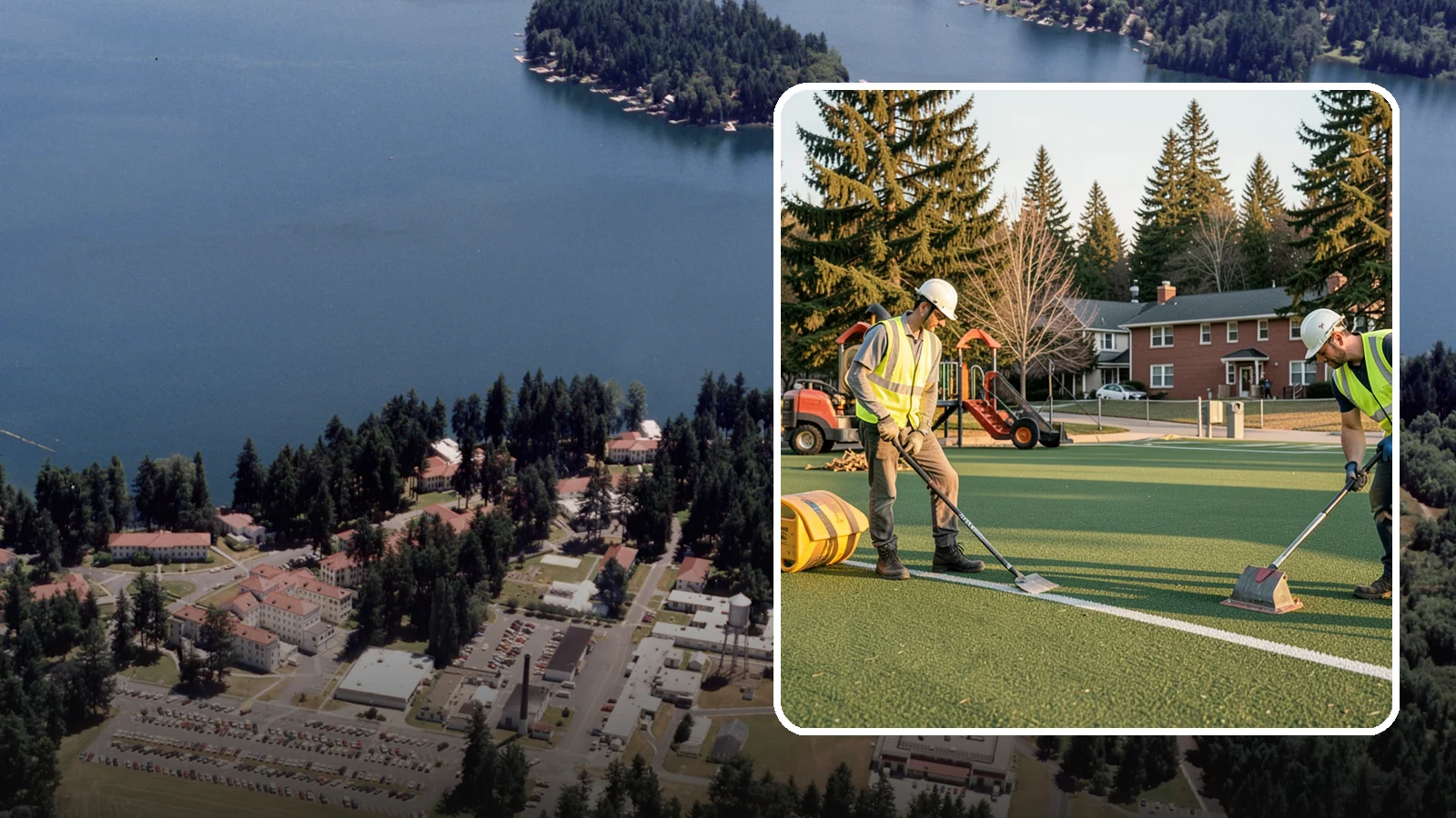 Turf Field Maintenance in Lakewood, Pierce County, WA - Scheduled maintenance of synthetic turf fields to protect safety performance and manufacturer warranty.