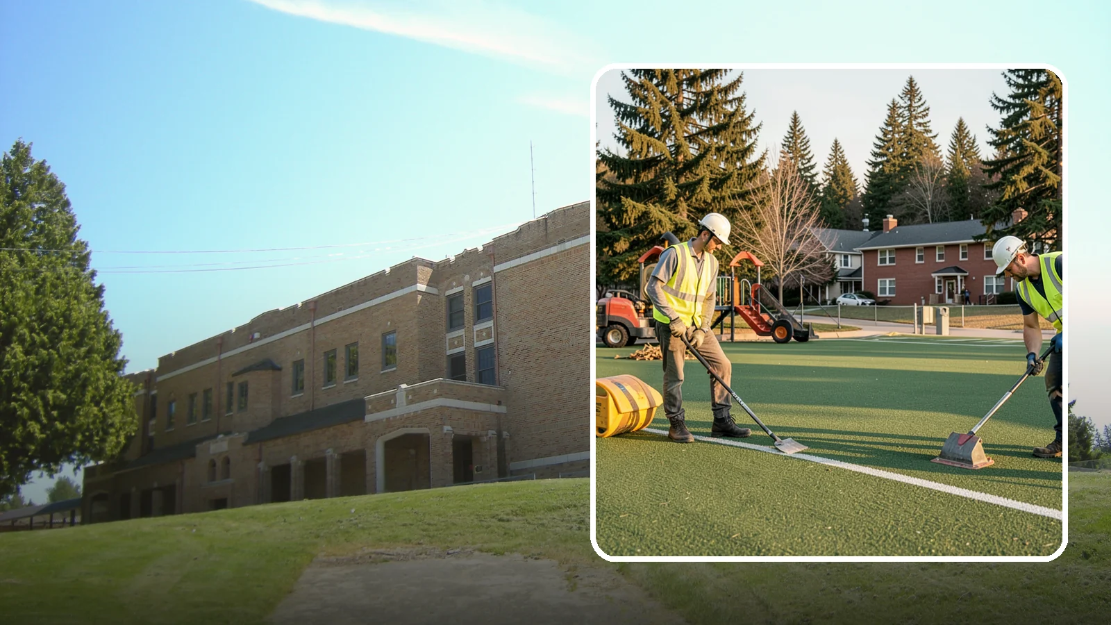 Turf Field Maintenance in Maple Valley, King County, WA - Scheduled maintenance of synthetic turf fields to protect safety performance and manufacturer warranty.