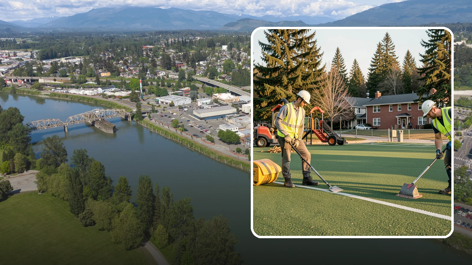 Turf Field Maintenance in Mount Vernon, Skagit County, WA - Scheduled maintenance of synthetic turf fields to protect safety performance and manufacturer warranty.
