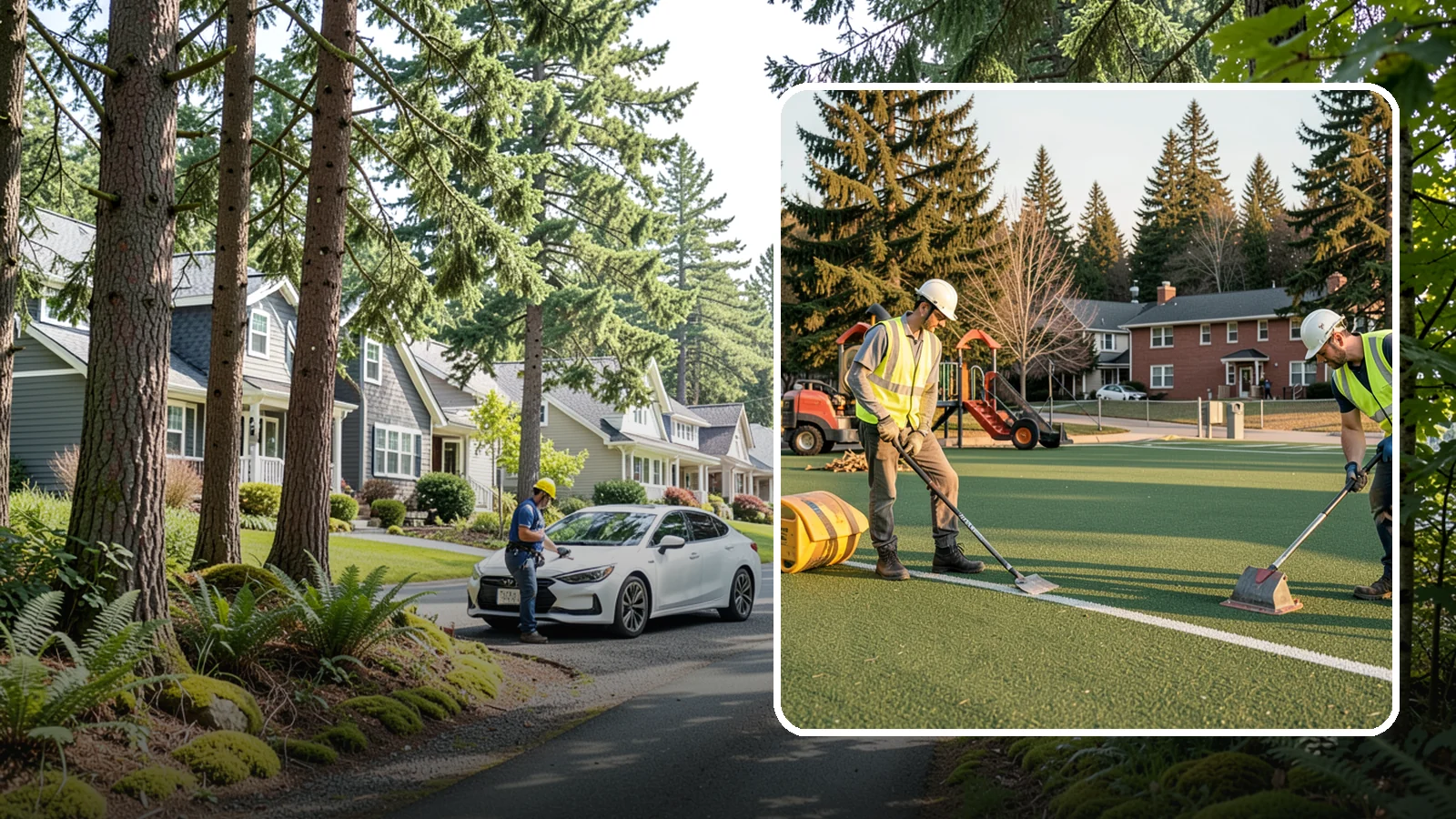 Turf Field Maintenance in Normandy Park, King County, WA - Scheduled maintenance of synthetic turf fields to protect safety performance and manufacturer warranty.