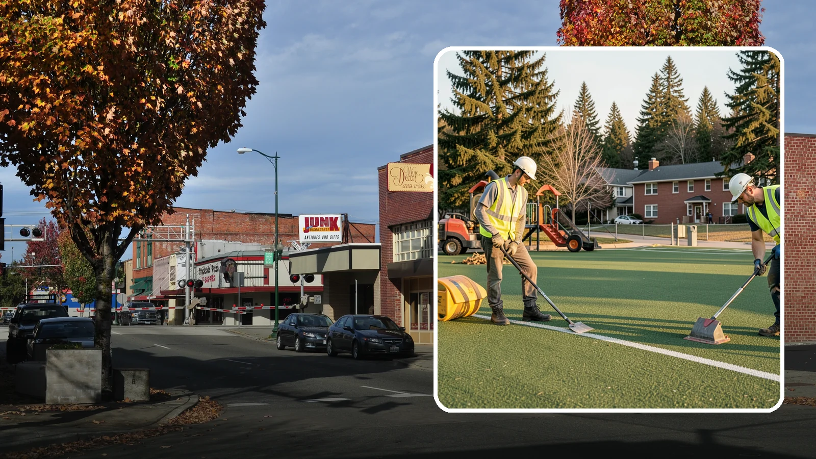 Turf Field Maintenance in Puyallup, Pierce County, WA - Scheduled maintenance of synthetic turf fields to protect safety performance and manufacturer warranty.