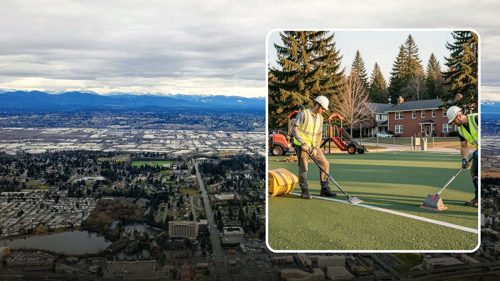 Turf Field Maintenance in SeaTac, King County, WA - Scheduled maintenance of synthetic turf fields to protect safety performance and manufacturer warranty.