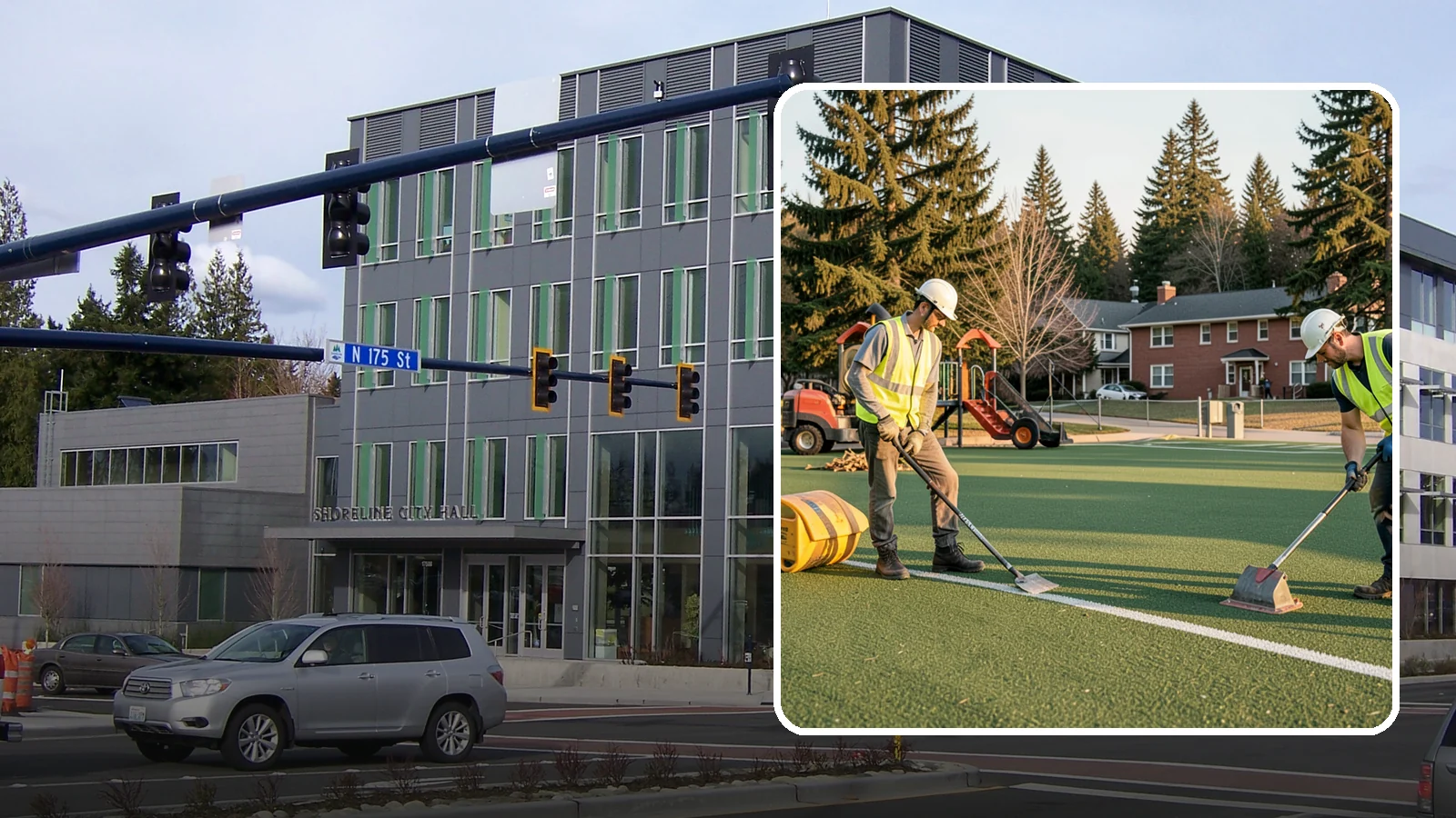 Turf Field Maintenance in Shoreline, King County, WA - Scheduled maintenance of synthetic turf fields to protect safety performance and manufacturer warranty.