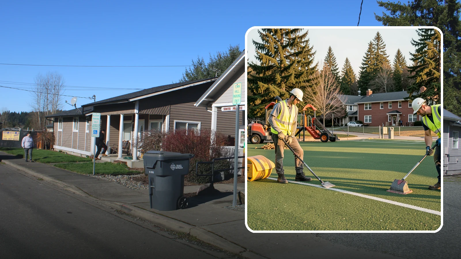 Turf Field Maintenance in South Prairie, Pierce County, WA - Scheduled maintenance of synthetic turf fields to protect safety performance and manufacturer warranty.