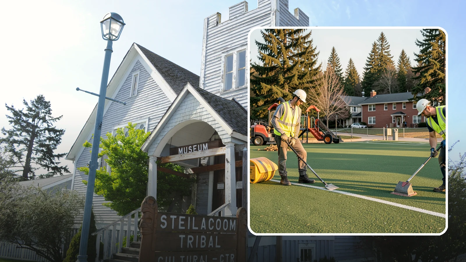 Turf Field Maintenance in Steilacoom, Pierce County, WA - Scheduled maintenance of synthetic turf fields to protect safety performance and manufacturer warranty.