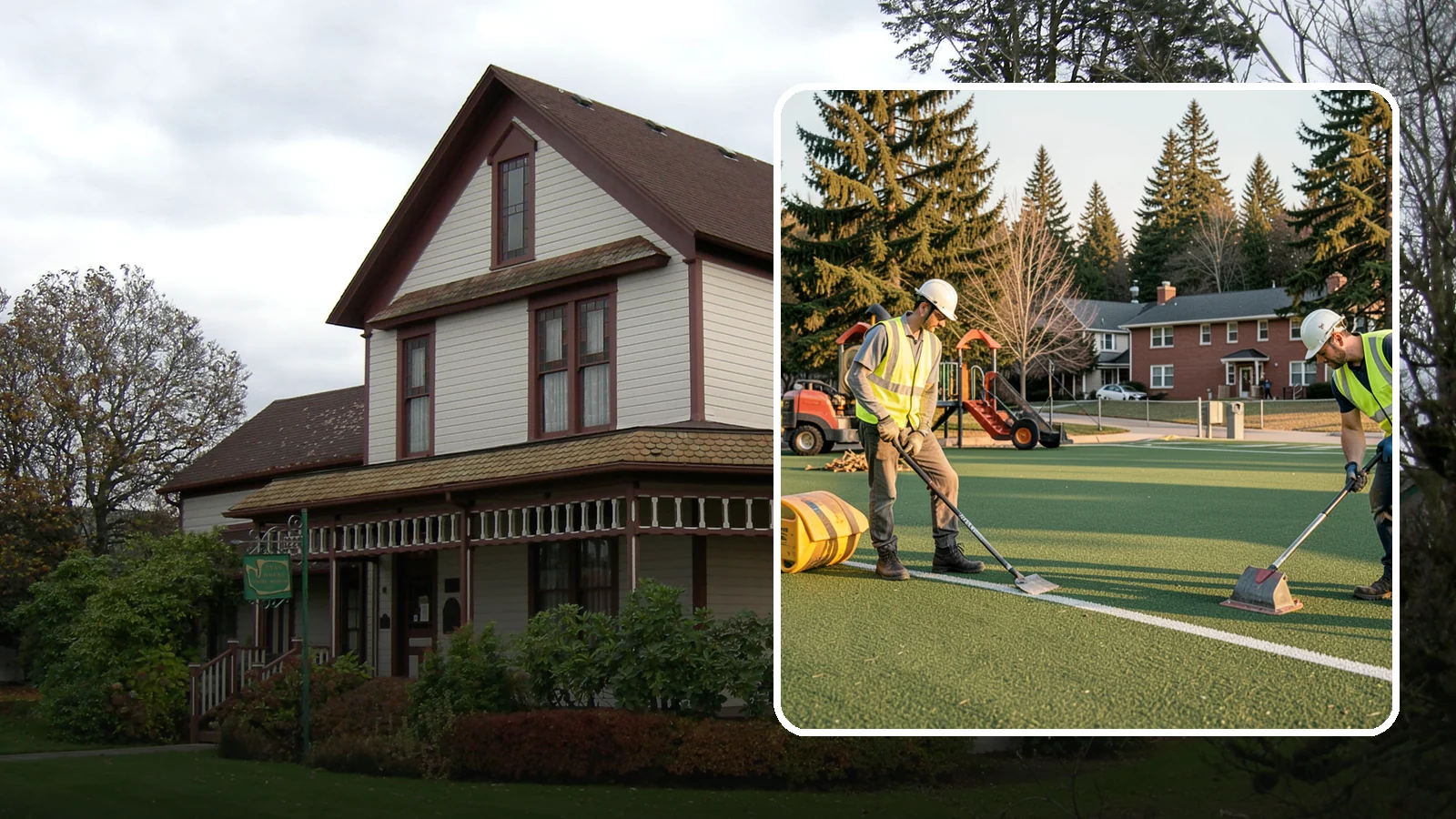 Turf Field Maintenance in Sumner, Pierce County, WA - Scheduled maintenance of synthetic turf fields to protect safety performance and manufacturer warranty.
