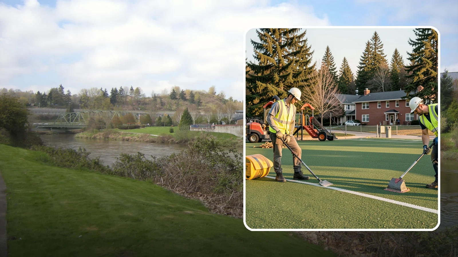 Turf Field Maintenance in Tukwila, King County, WA - Scheduled maintenance of synthetic turf fields to protect safety performance and manufacturer warranty.
