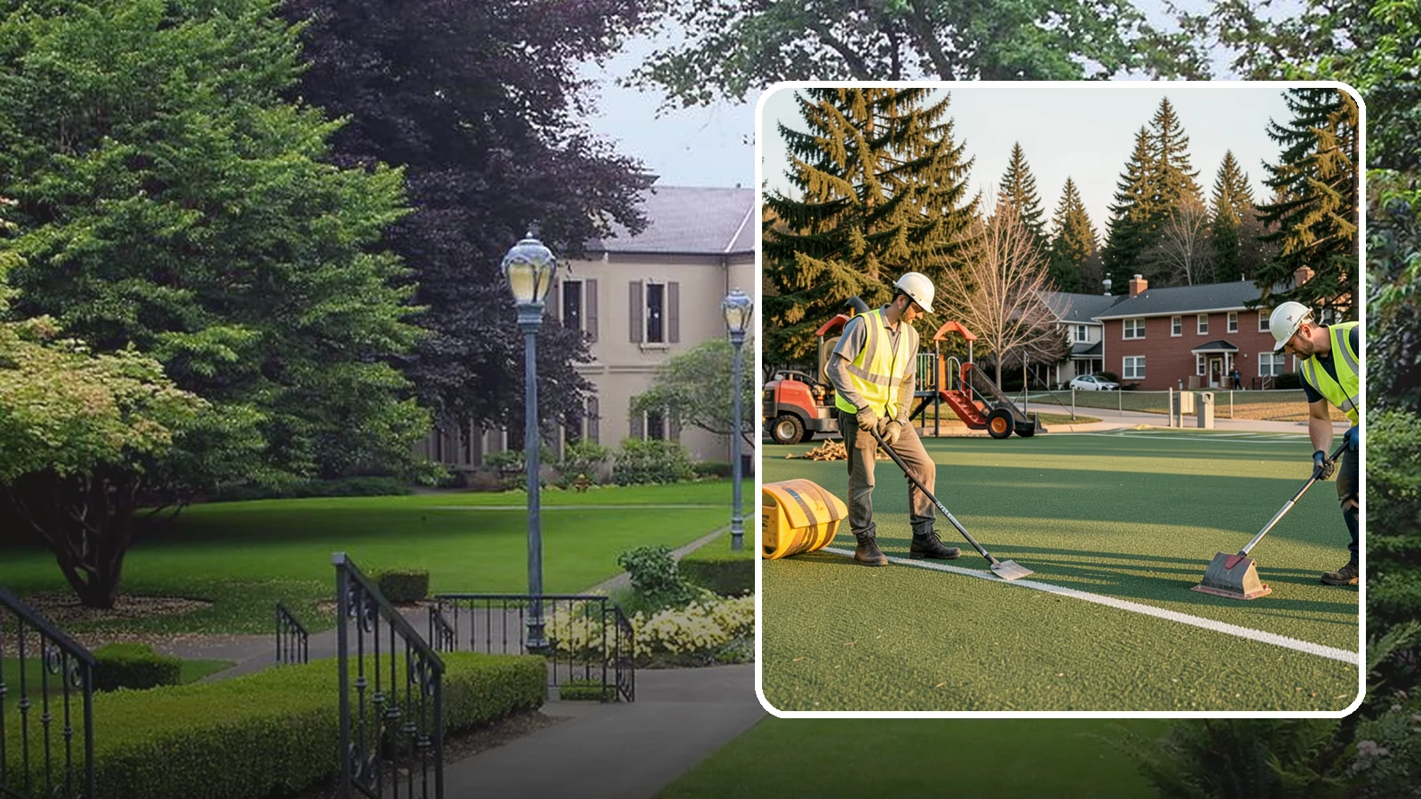 Turf Field Maintenance in Woodinville, King County, WA - Scheduled maintenance of synthetic turf fields to protect safety performance and manufacturer warranty.