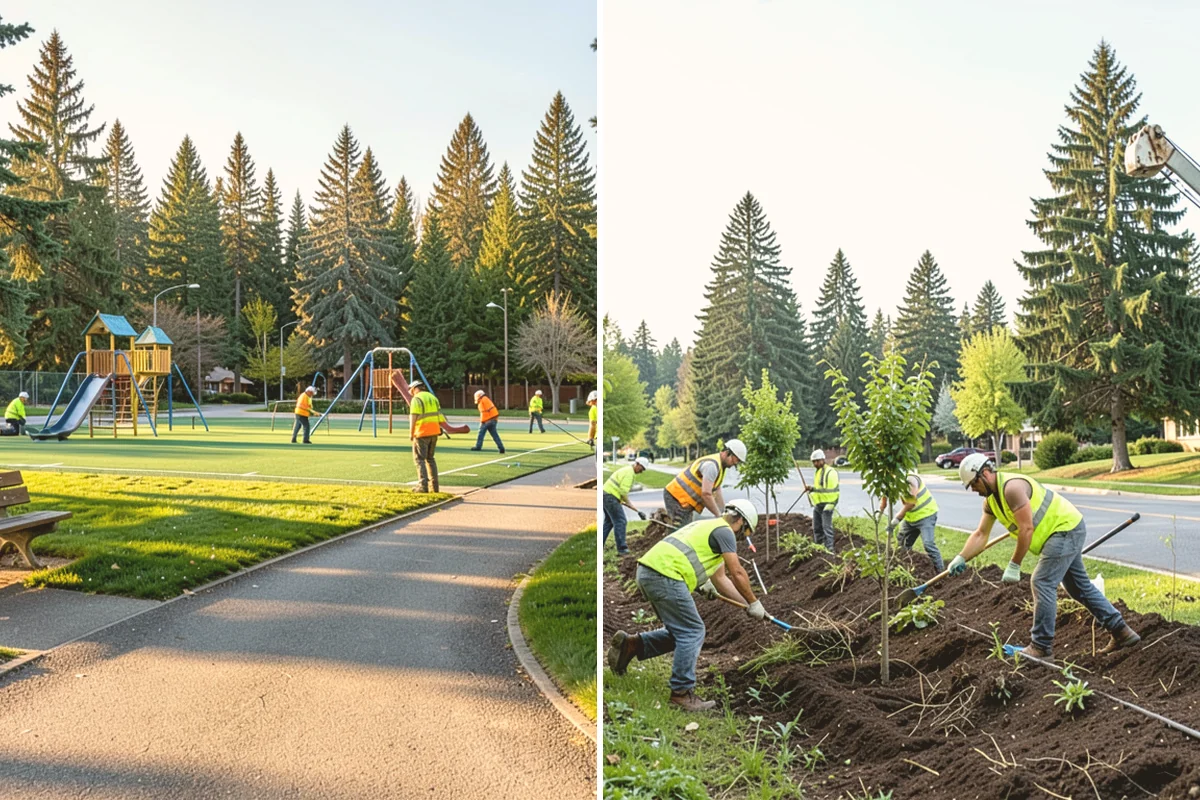 Turf Mowing in Brier, Snohomish County, WA - Set mowing heights and frequencies by site and turf type