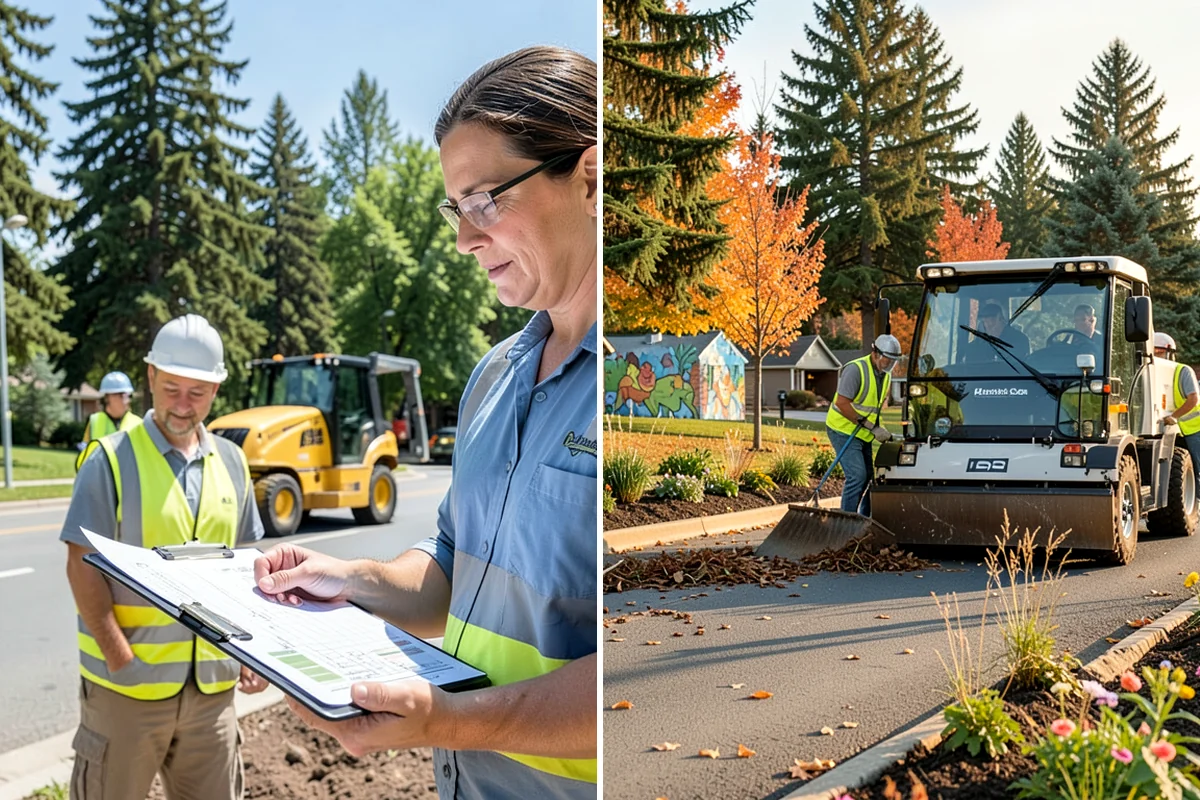 Turf Mowing in Concrete, Skagit County, WA - Set mowing heights and frequencies by site and turf type