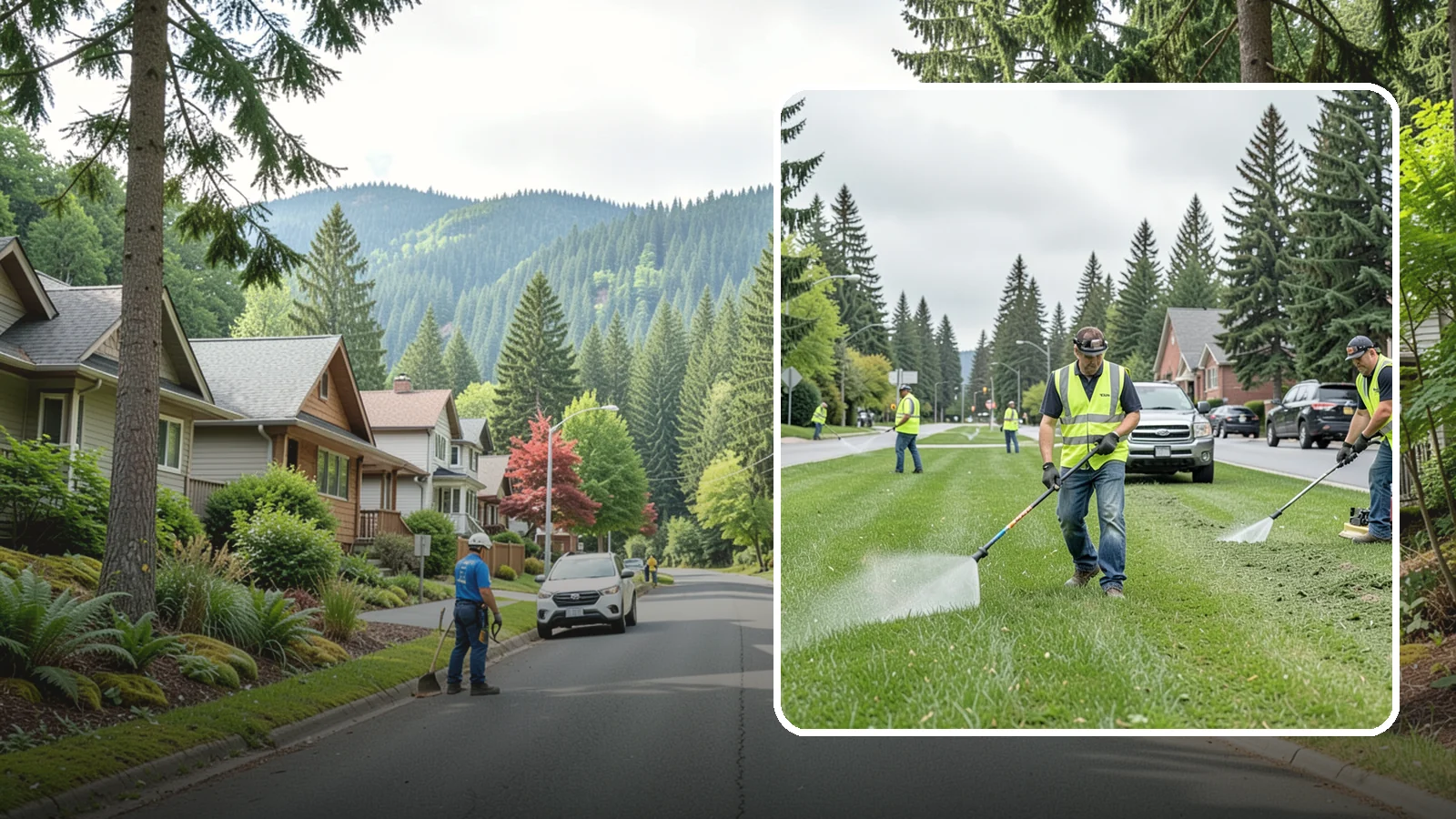 Turf Mowing in Darrington, Snohomish County, WA - Reliable scheduled mowing that keeps public lawns clean, even, and healthy throughout the growing season.