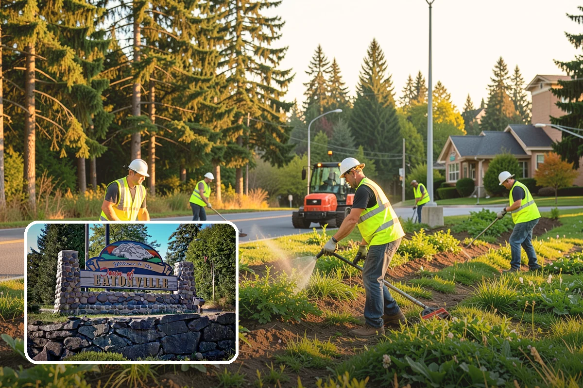 Turf Mowing in Eatonville, Pierce County, WA - Consistently clean, even turf across all sites