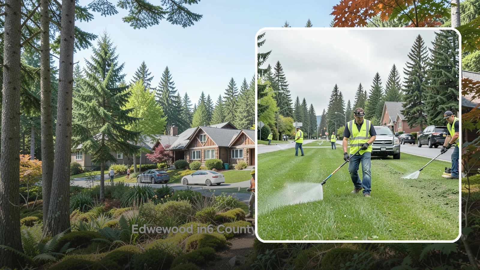 Turf Mowing in Edgewood, Pierce County, WA - Reliable scheduled mowing that keeps public lawns clean, even, and healthy throughout the growing season.