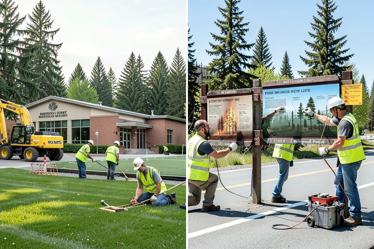 Turf Mowing in Federal Way, King County, WA - Set mowing heights and frequencies by site and turf type