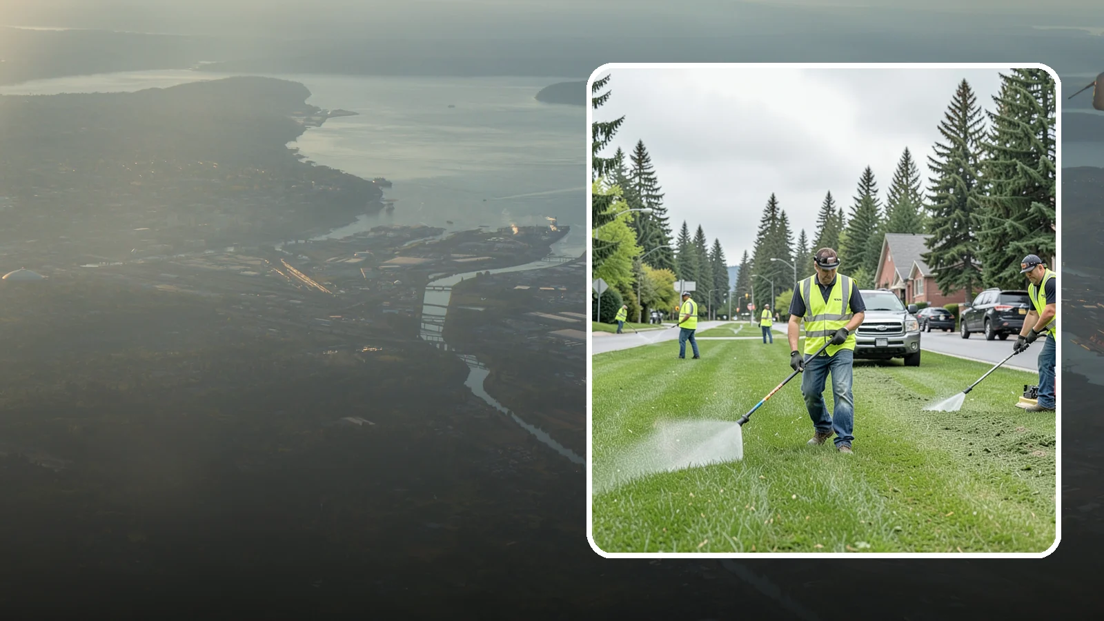 Turf Mowing in Fife, Pierce County, WA - Reliable scheduled mowing that keeps public lawns clean, even, and healthy throughout the growing season.