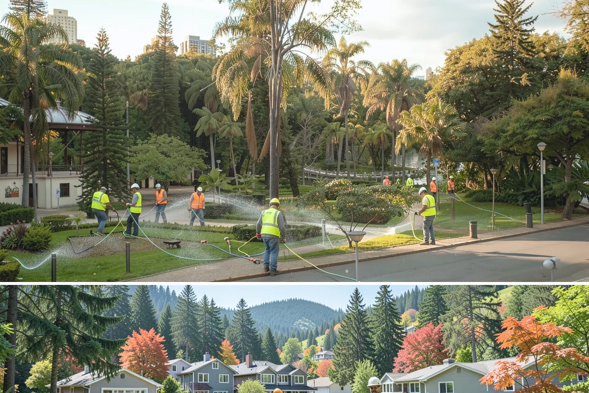 Turf Mowing in Fircrest, Pierce County, WA - Weekly or twice-weekly mowing runs from April into October as growth surges, tapering to monthly or as-needed cuts through the...