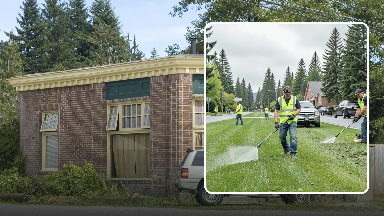 Turf Mowing in Hamilton, Skagit County, WA - Reliable scheduled mowing that keeps public lawns clean, even, and healthy throughout the growing season.
