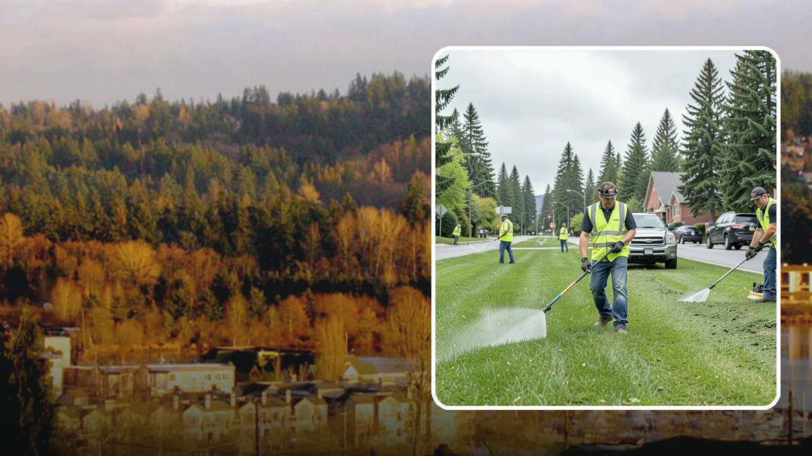 Turf Mowing in Kenmore, King County, WA - Reliable scheduled mowing that keeps public lawns clean, even, and healthy throughout the growing season.