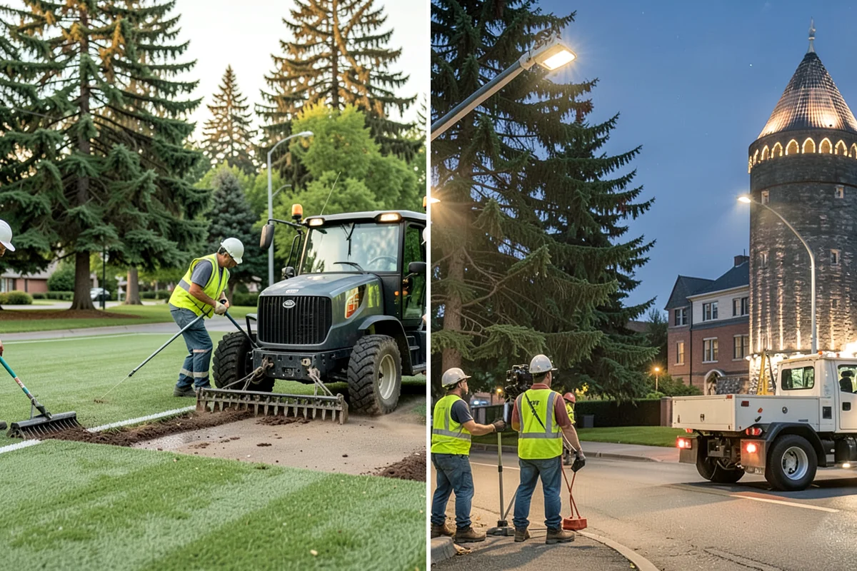 Turf Mowing in Kenmore, King County, WA - Set mowing heights and frequencies by site and turf type