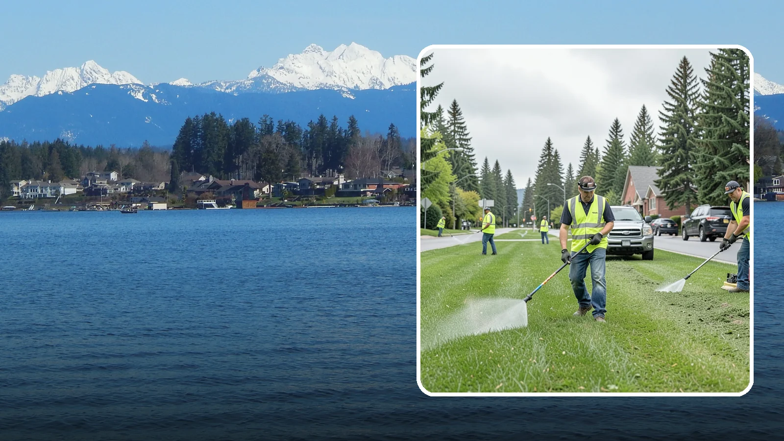 Turf Mowing in Lake Stevens, Snohomish County, WA - Reliable scheduled mowing that keeps public lawns clean, even, and healthy throughout the growing season.