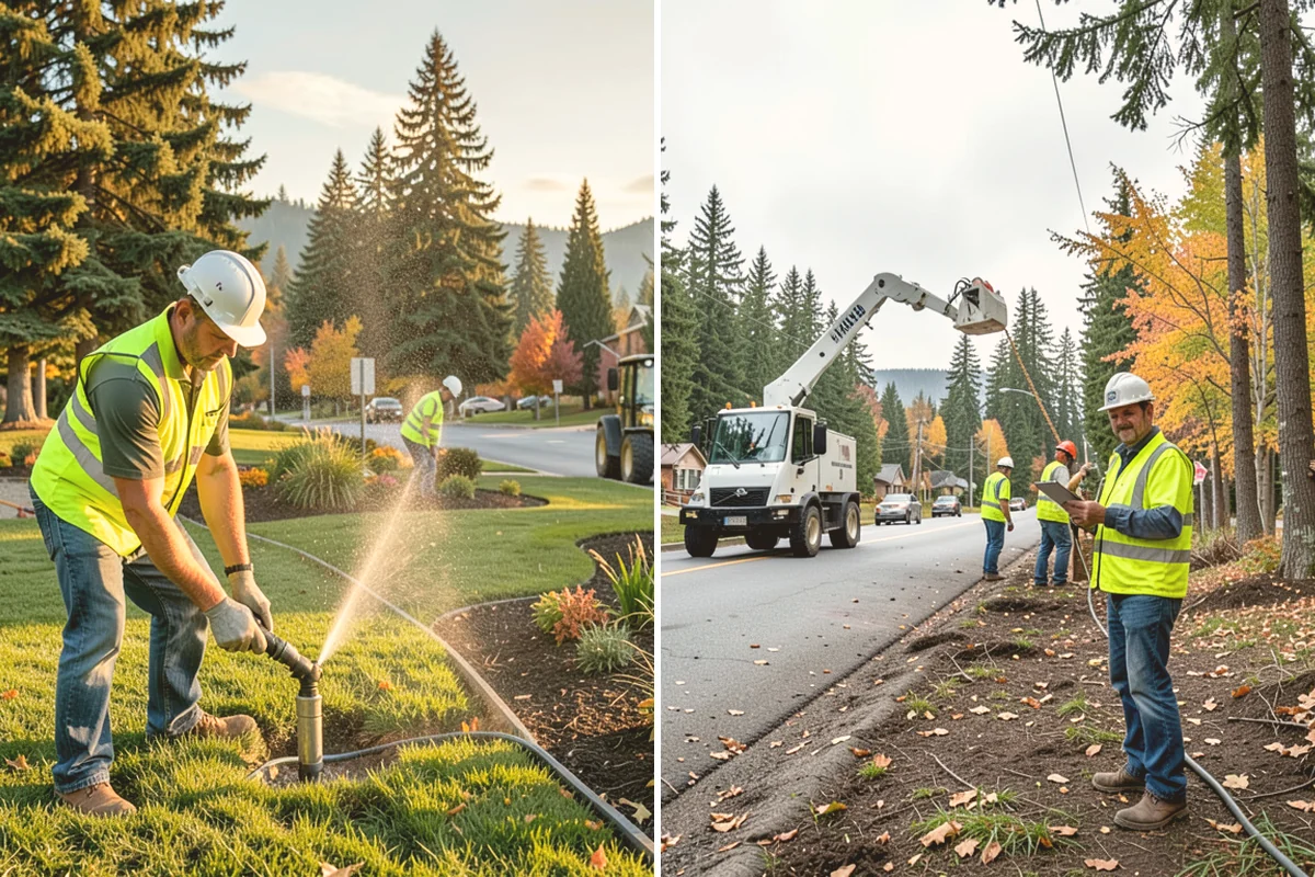 Turf Mowing in Langley, Island County, WA - Set mowing heights and frequencies by site and turf type