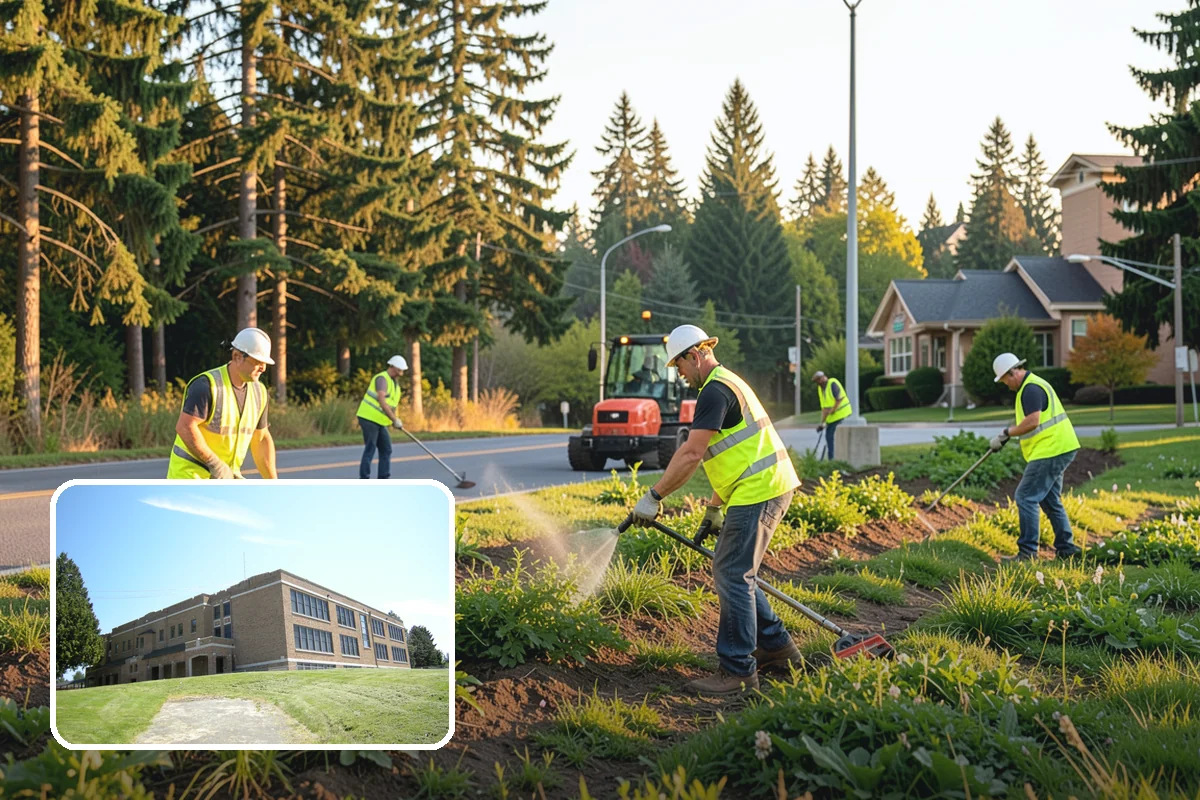 Turf Mowing in Maple Valley, King County, WA - Consistently clean, even turf across all sites