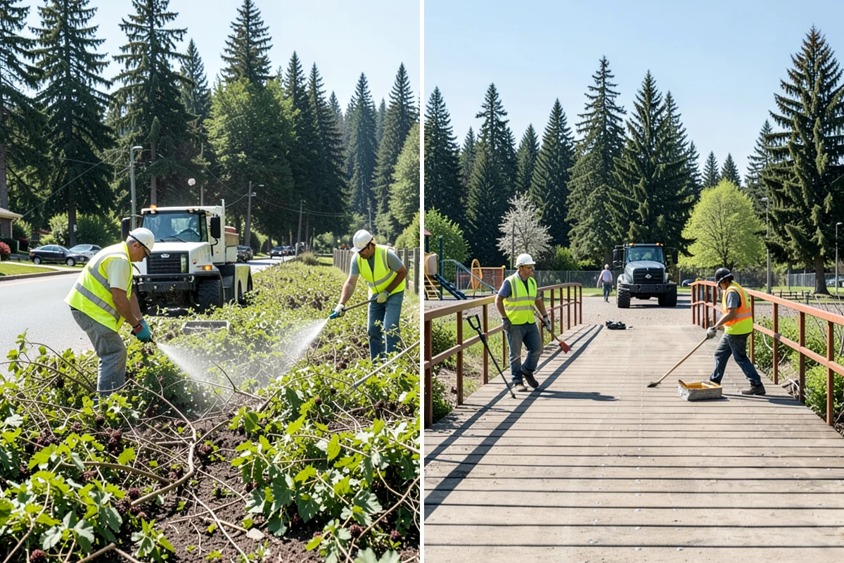 Turf Mowing in Maple Valley, King County, WA - Set mowing heights and frequencies by site and turf type