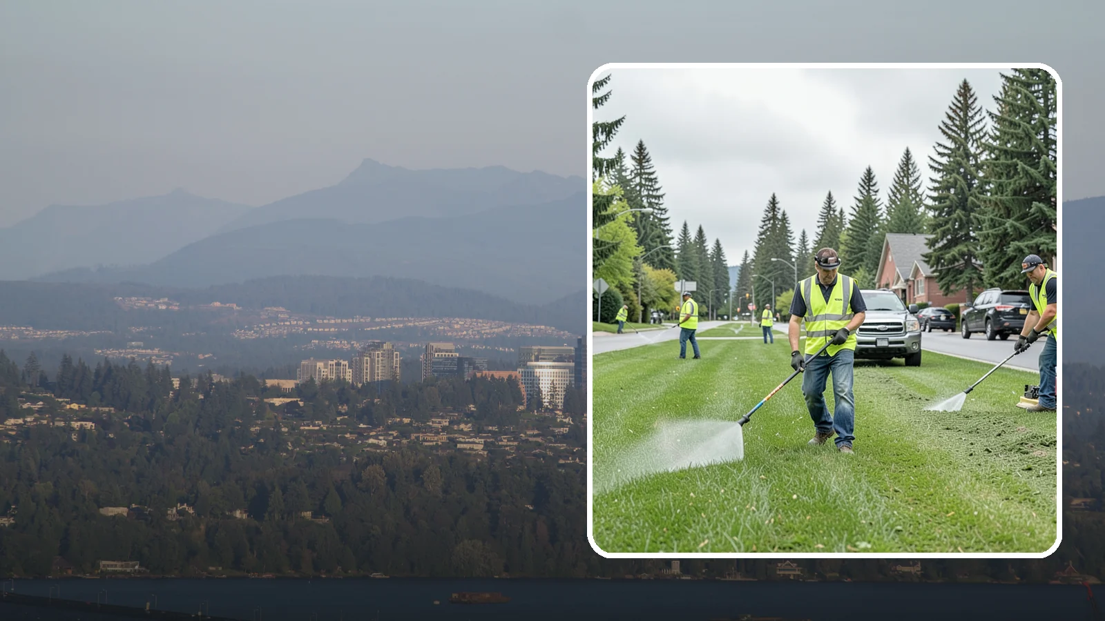 Turf Mowing in Medina, King County, WA - Reliable scheduled mowing that keeps public lawns clean, even, and healthy throughout the growing season.
