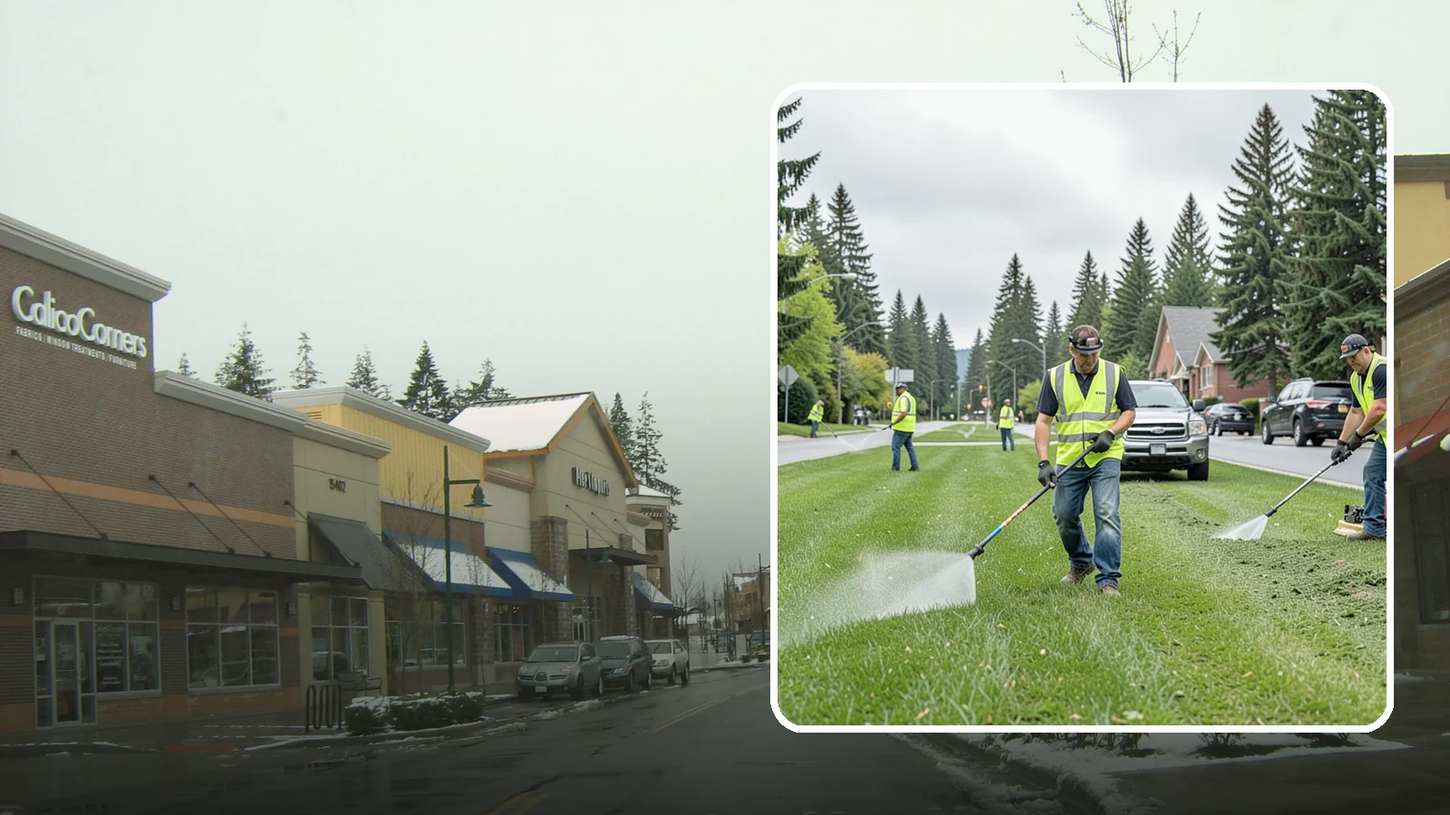 Turf Mowing in Mill Creek, Snohomish County, WA - Reliable scheduled mowing that keeps public lawns clean, even, and healthy throughout the growing season.