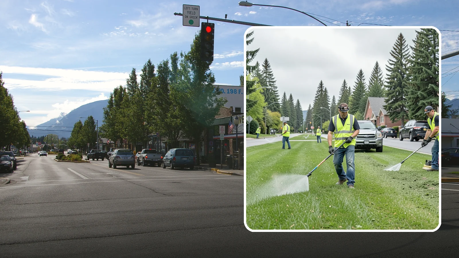 Turf Mowing in North Bend, King County, WA - Reliable scheduled mowing that keeps public lawns clean, even, and healthy throughout the growing season.