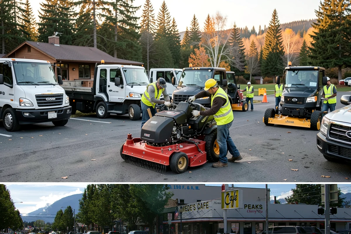 Turf Mowing in North Bend, King County, WA - Weekly or twice-weekly mowing runs from April into October as growth surges, tapering to monthly or as-needed cuts through the...