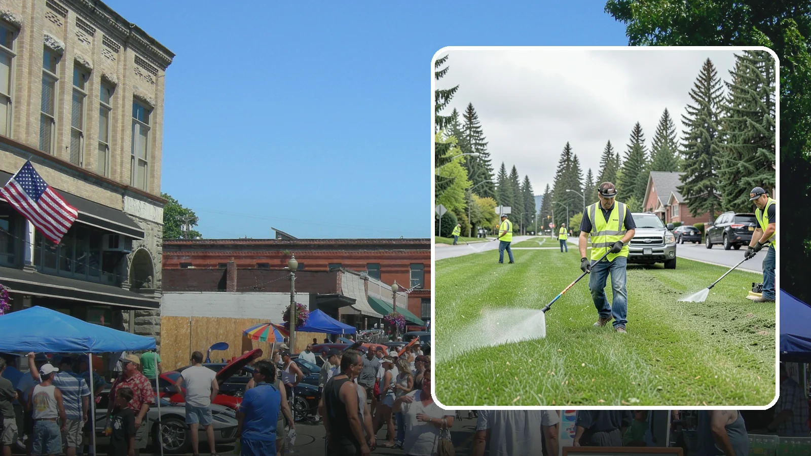Turf Mowing in Snohomish, Snohomish County, WA - Reliable scheduled mowing that keeps public lawns clean, even, and healthy throughout the growing season.
