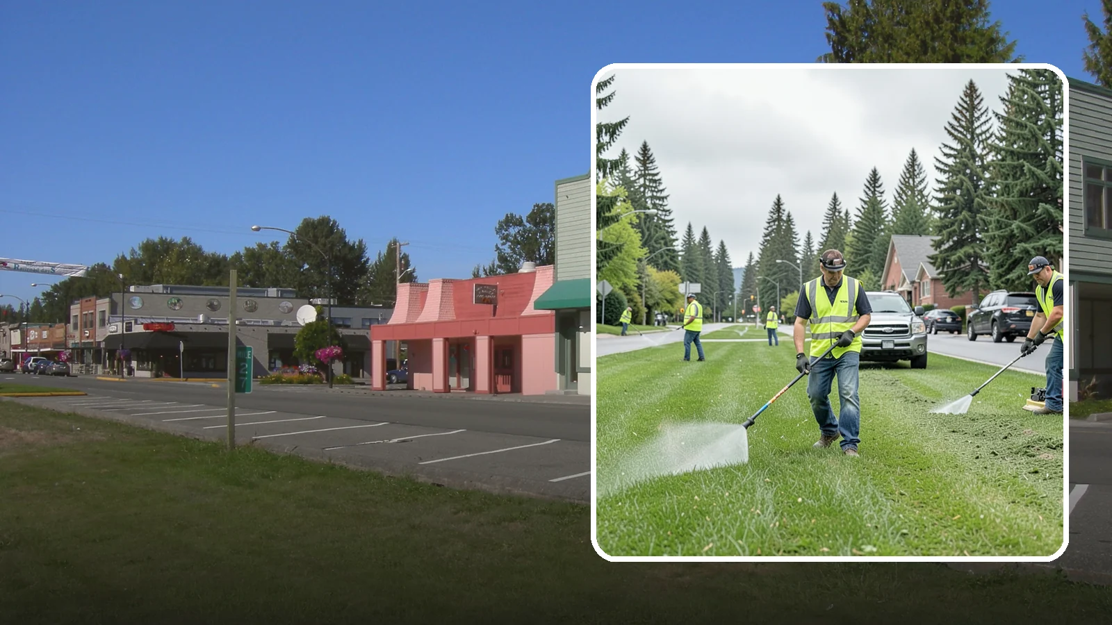 Turf Mowing in Snoqualmie, King County, WA - Reliable scheduled mowing that keeps public lawns clean, even, and healthy throughout the growing season.