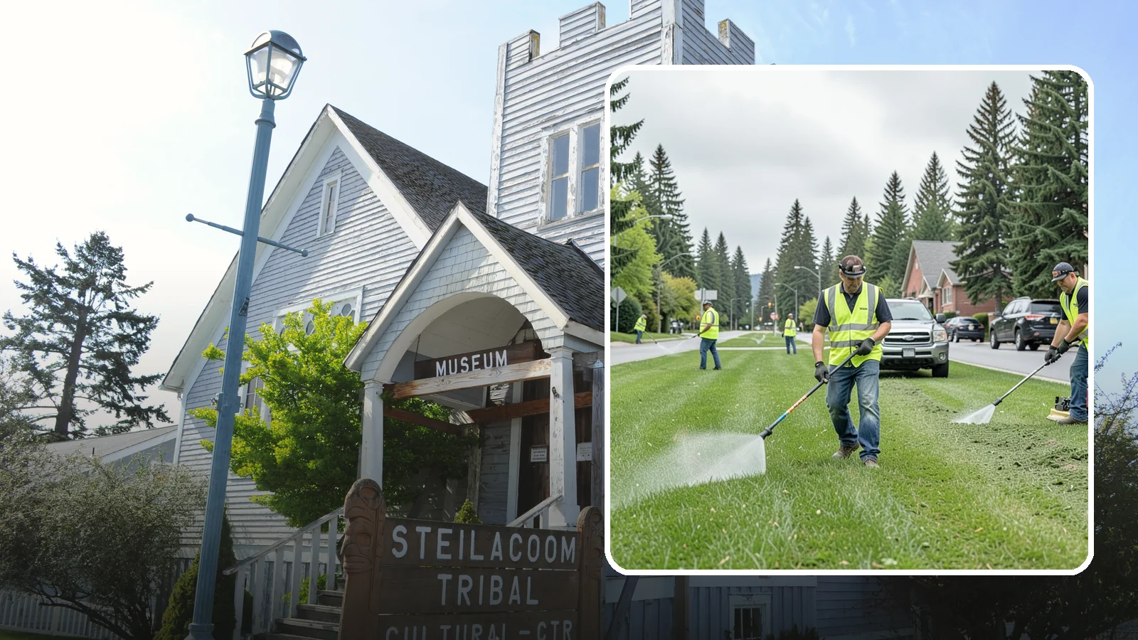 Turf Mowing in Steilacoom, Pierce County, WA - Reliable scheduled mowing that keeps public lawns clean, even, and healthy throughout the growing season.