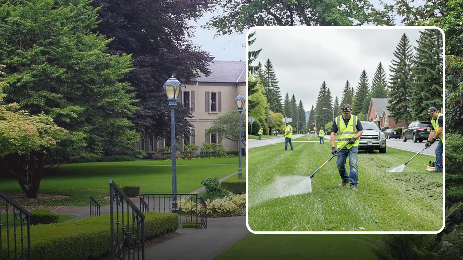 Turf Mowing in Woodinville, King County, WA - Reliable scheduled mowing that keeps public lawns clean, even, and healthy throughout the growing season.
