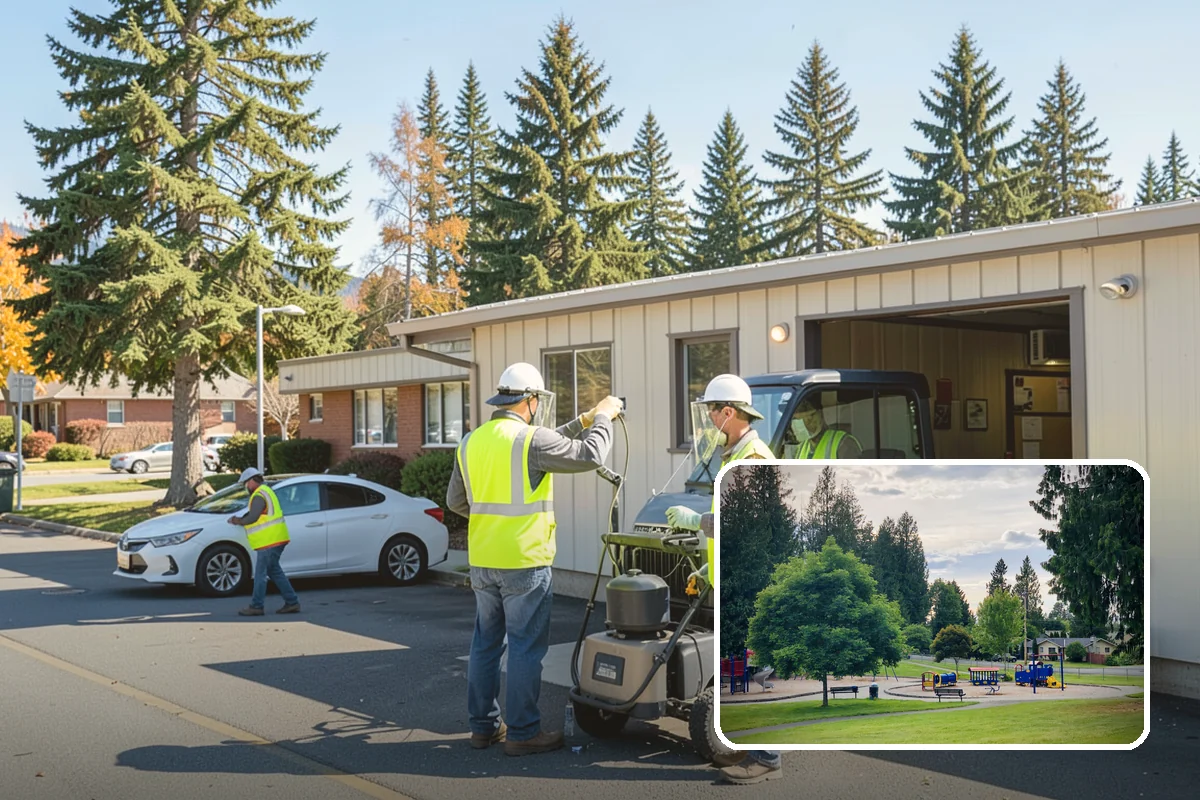Underpass & Tunnel Cleaning in Bonney Lake, Pierce County, WA - Thorough washing removes grime, algae, and biohazards