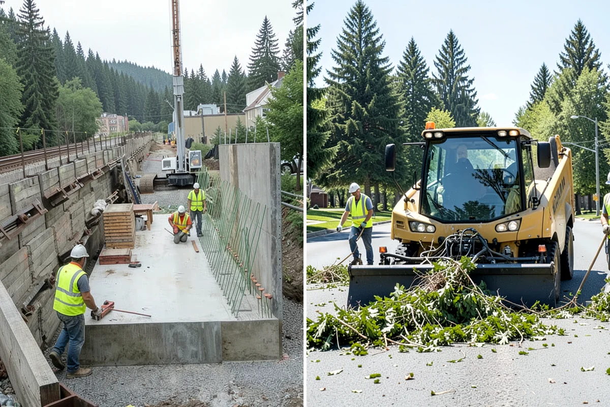 Underpass & Tunnel Cleaning in DuPont, Pierce County, WA - We assess the structure, access, and traffic control needs