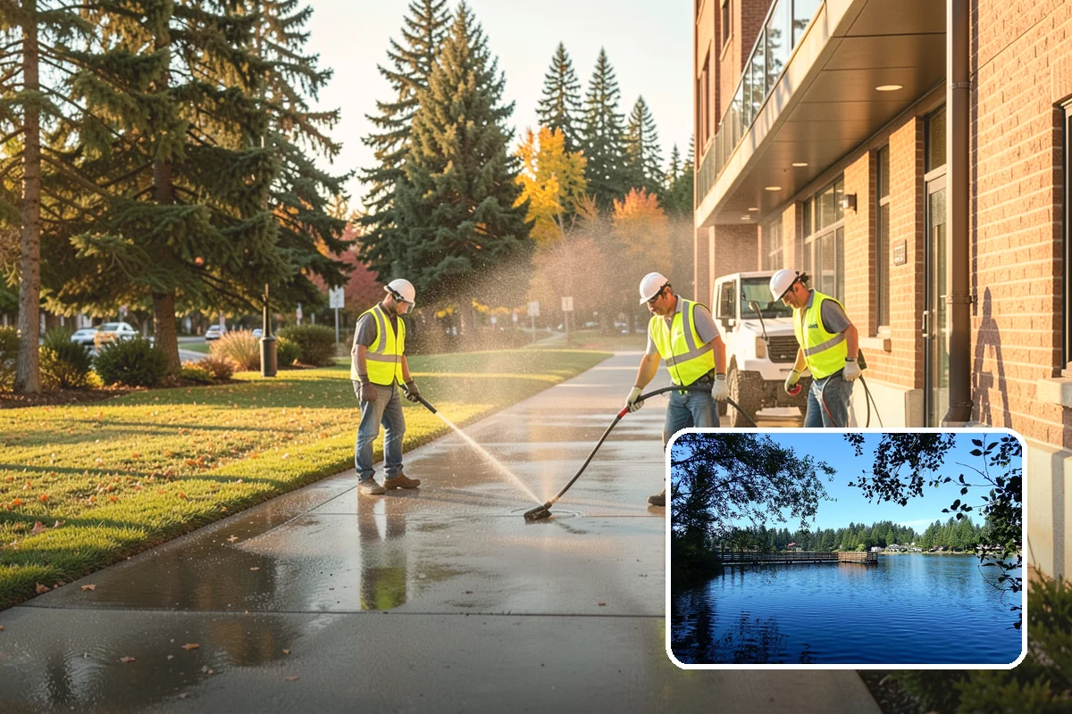 Underpass & Tunnel Cleaning in Federal Way, King County, WA - Thorough washing removes grime, algae, and biohazards