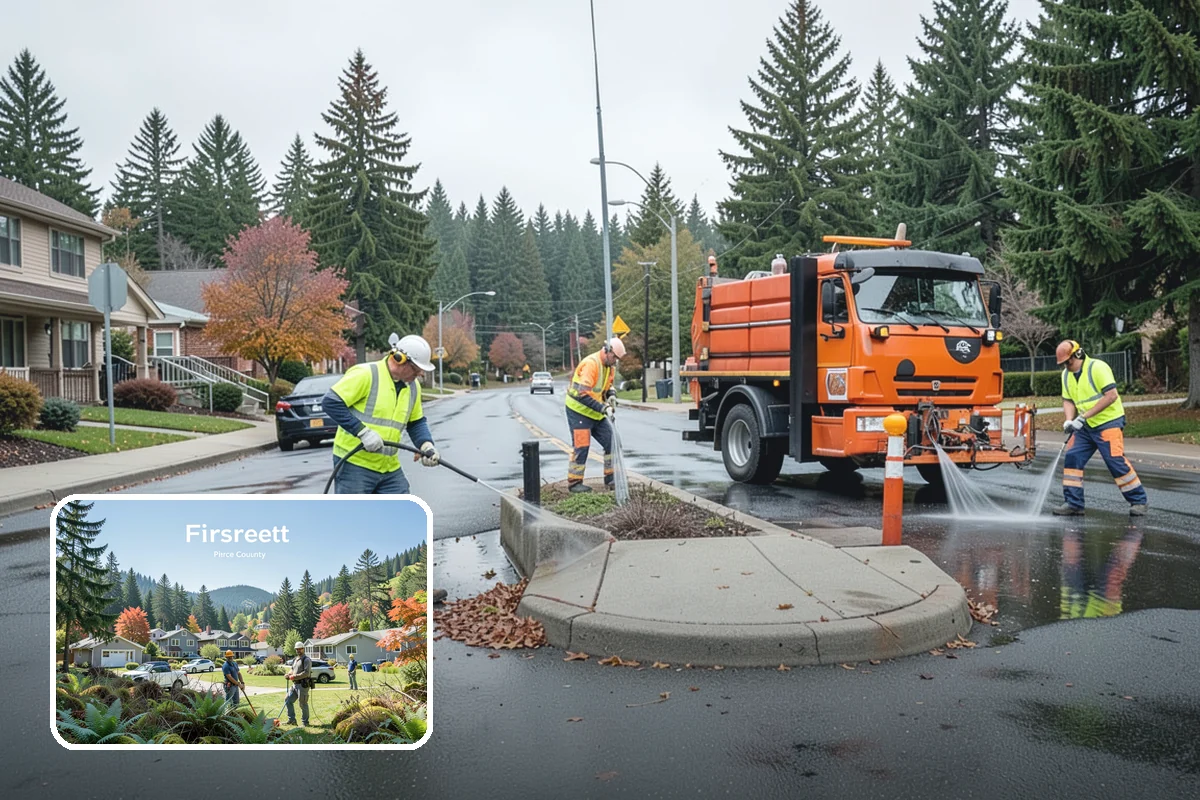 Underpass & Tunnel Cleaning in Fircrest, Pierce County, WA - Thorough washing removes grime, algae, and biohazards