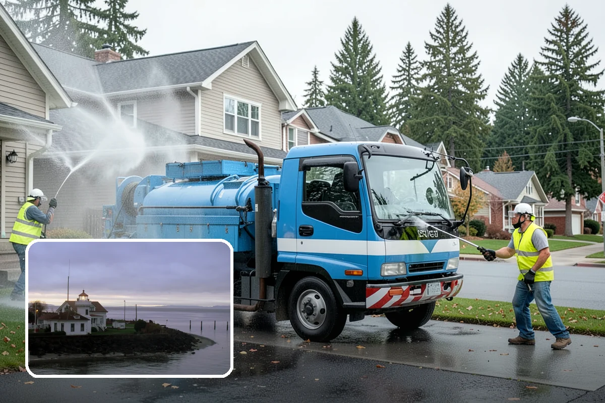 Underpass & Tunnel Cleaning in Mukilteo, Snohomish County, WA - Thorough washing removes grime, algae, and biohazards