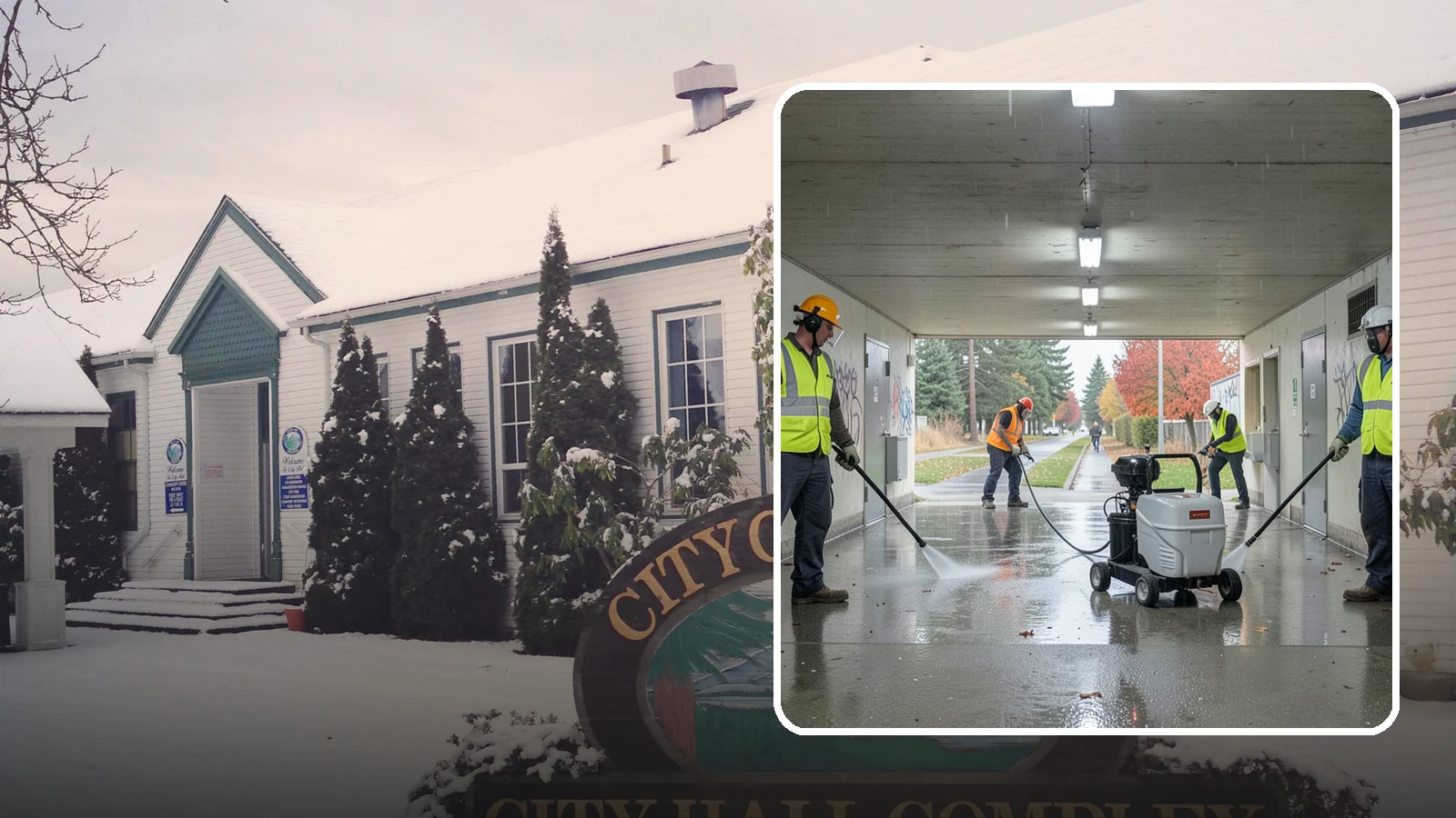 Underpass & Tunnel Cleaning in Pacific, King County, WA - We wash underpasses, tunnels, and pedestrian passages to remove grime, graffiti, and biohazards for Western Washington agencies.