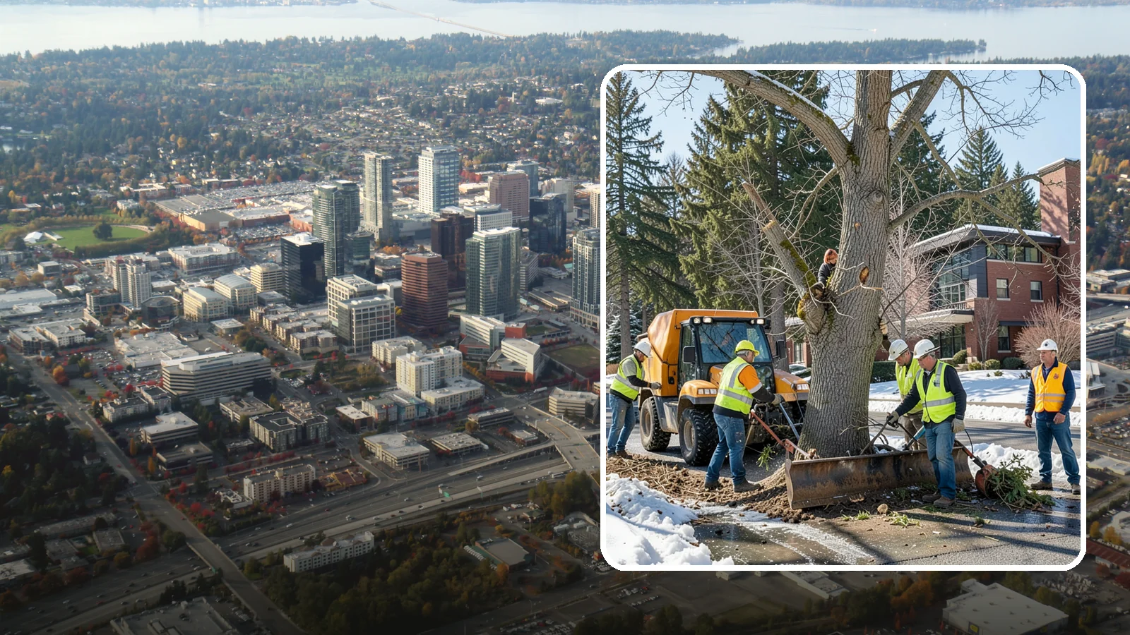 Urban Forestry Services in Bellevue, King County, WA - We provide comprehensive urban forestry support, from management plans and cycle pruning to canopy goals, for Western Washington...
