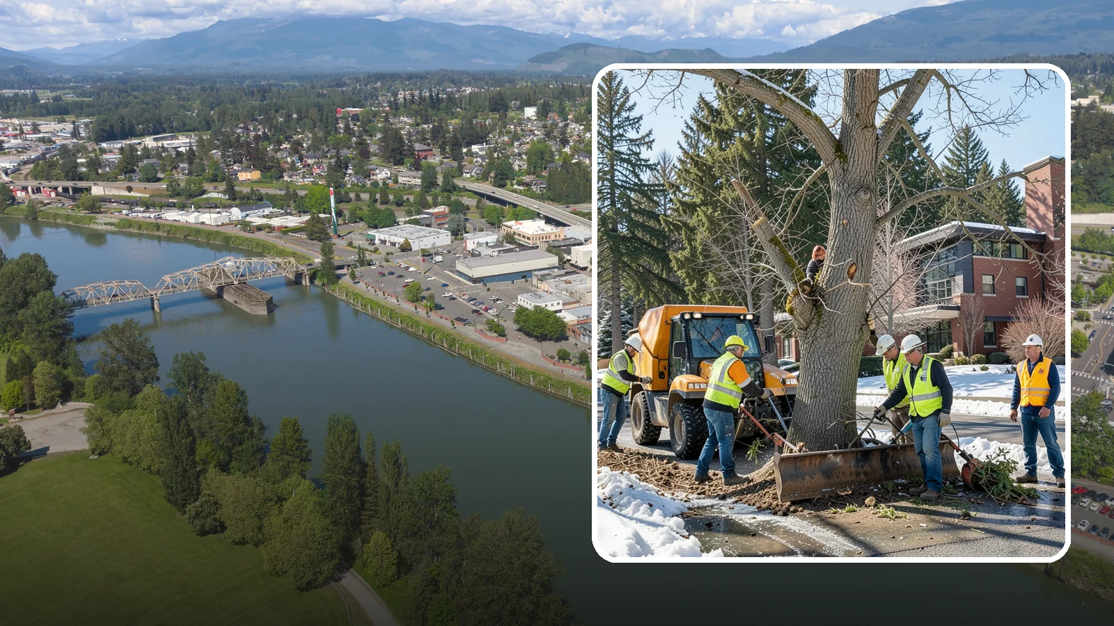 Urban Forestry Services in Mount Vernon, Skagit County, WA - We provide comprehensive urban forestry support, from management plans and cycle pruning to canopy goals, for Western Washington...