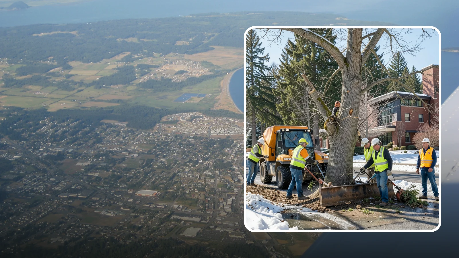 Urban Forestry Services in Oak Harbor, Island County, WA - We provide comprehensive urban forestry support, from management plans and cycle pruning to canopy goals, for Western Washington...